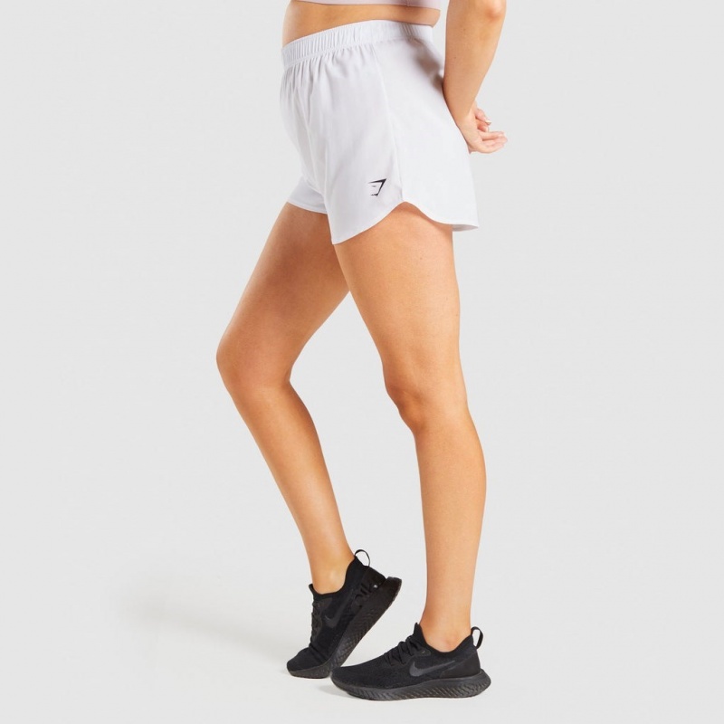 Short Gymshark Essential Loose Entrenamiento Blancas | 85JTDHGON