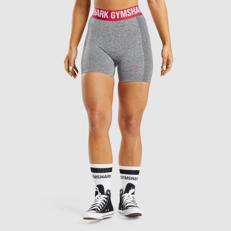 Short Gymshark Flex Charcoal Marl | 08TBSPRGE