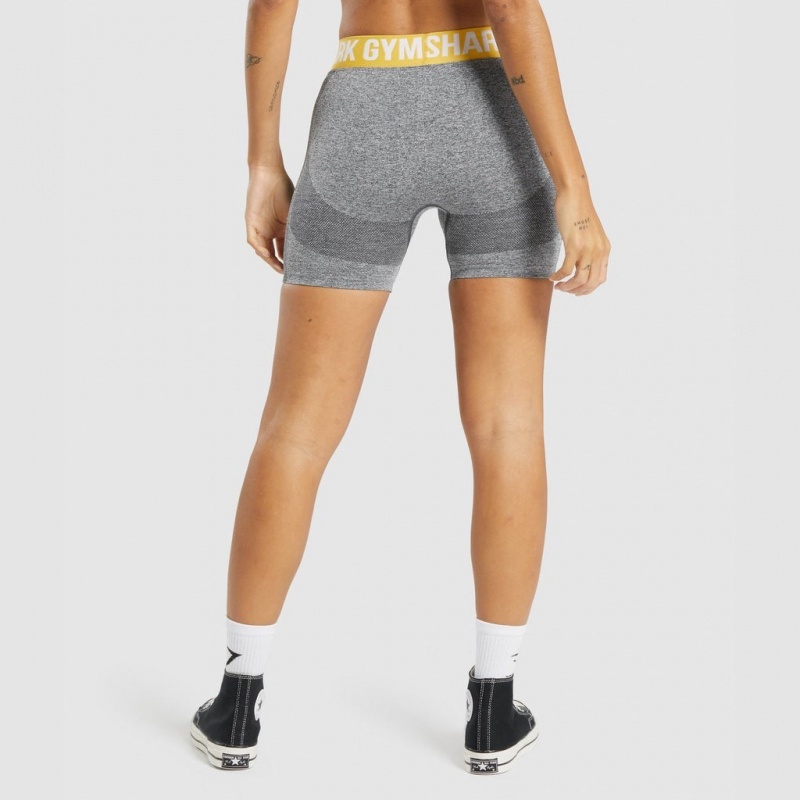 Short Gymshark Flex Charcoal Marl | 24RUXTLBH