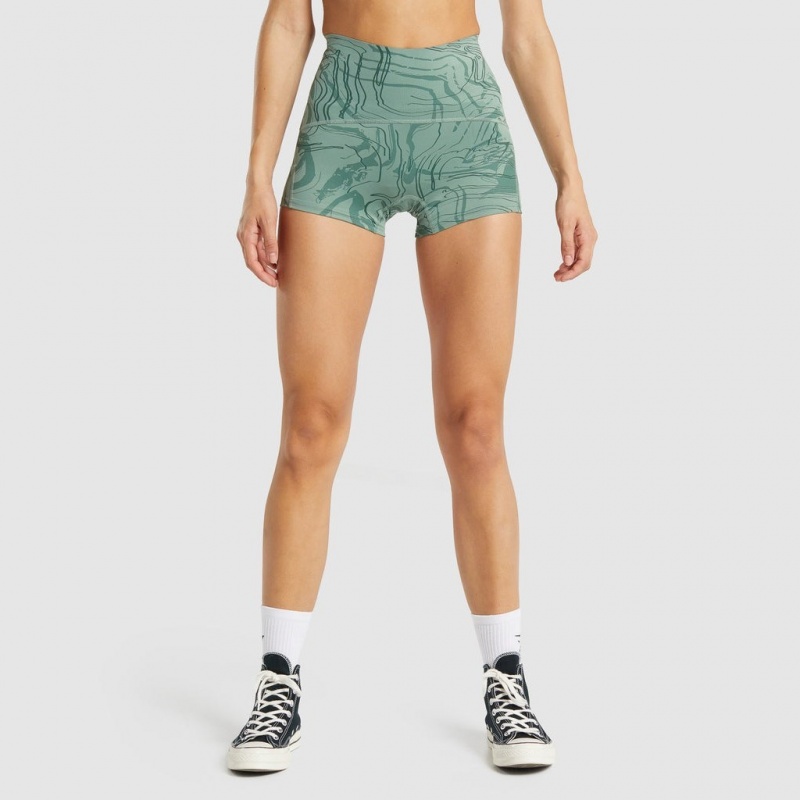 Short Gymshark GS Power Support Verde | 61TMEOWLV