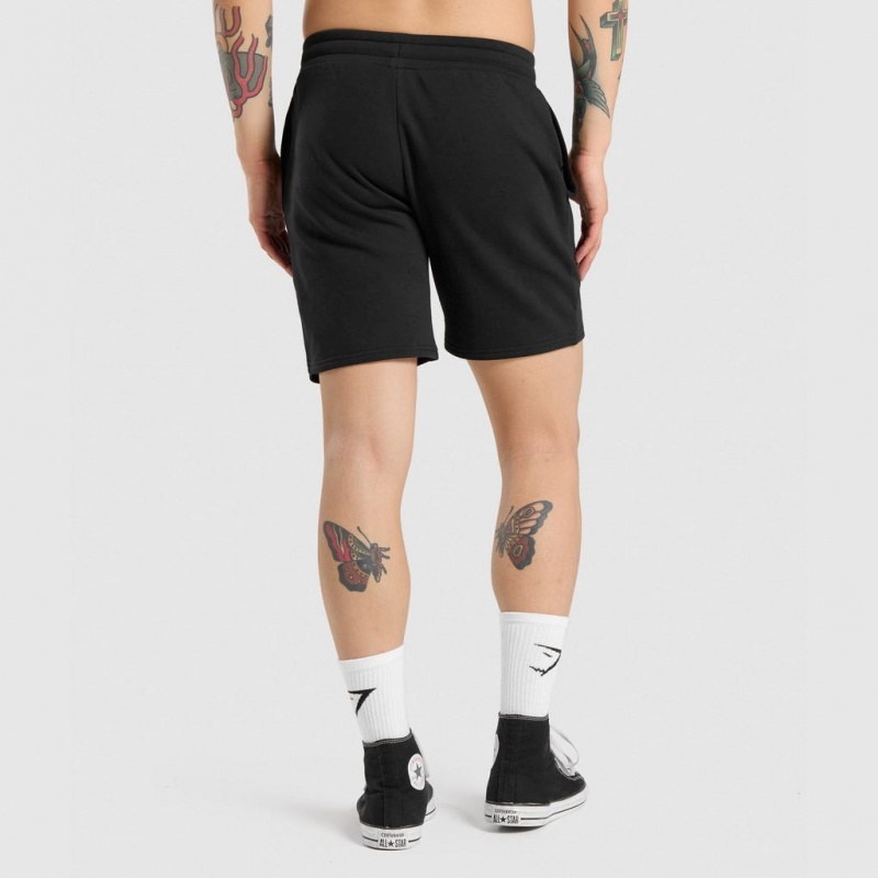 Short Gymshark Legacy Negras Blancas | 25SZETOUA