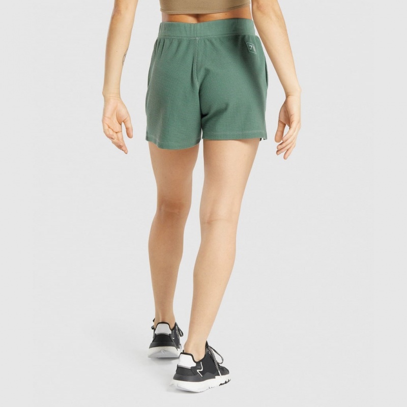 Short Gymshark Pause Loose Verde | 95ZRBSITL
