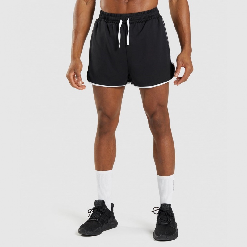 Short Gymshark Recess 3 Negras Blancas | 53PSMXTLR