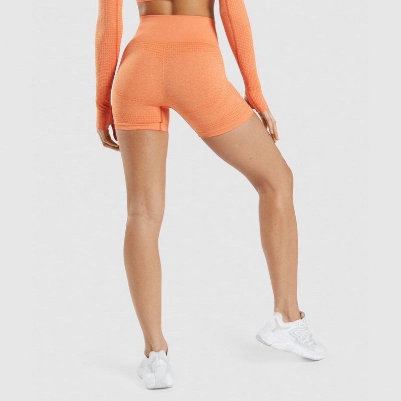 Short Gymshark Vital Seamless 2.0 Albaricoque Naranjas | 83AONYFVS