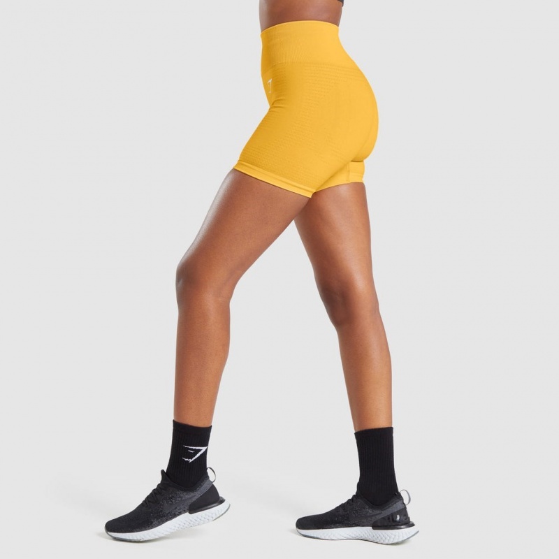 Short Gymshark Vital Seamless 2.0 Amarillo | 24IRBMPWV