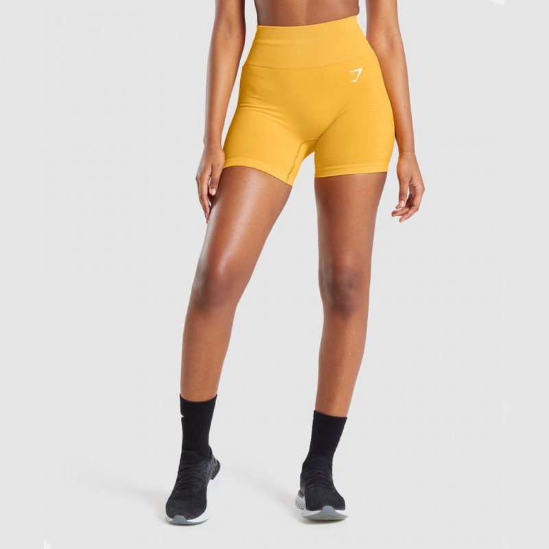 Short Gymshark Vital Seamless 2.0 Amarillo | 24IRBMPWV