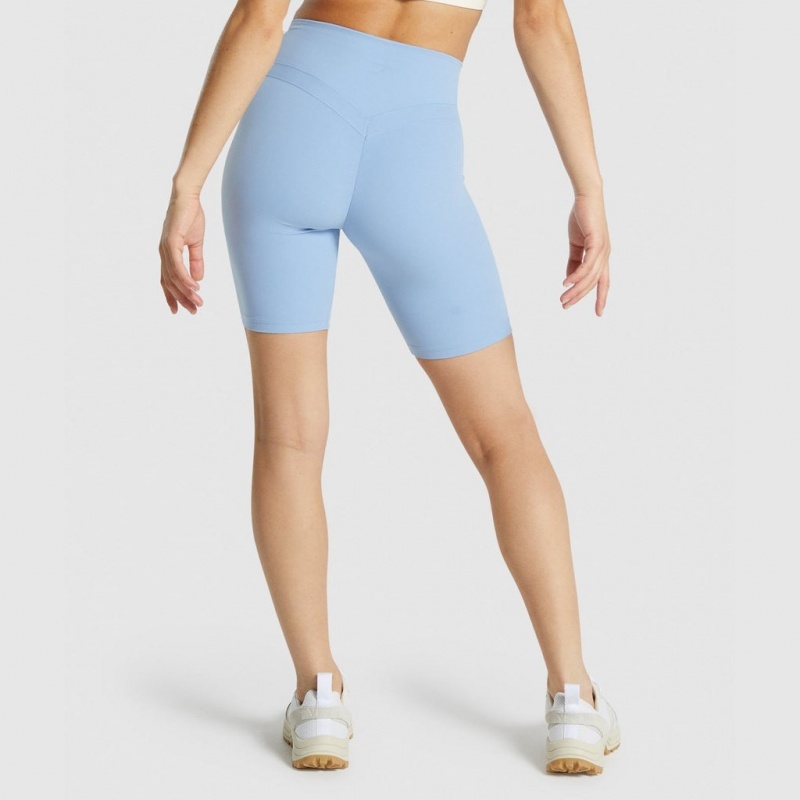 Short Gymshark Whitney Cycling Azules | 26PYBJCWL