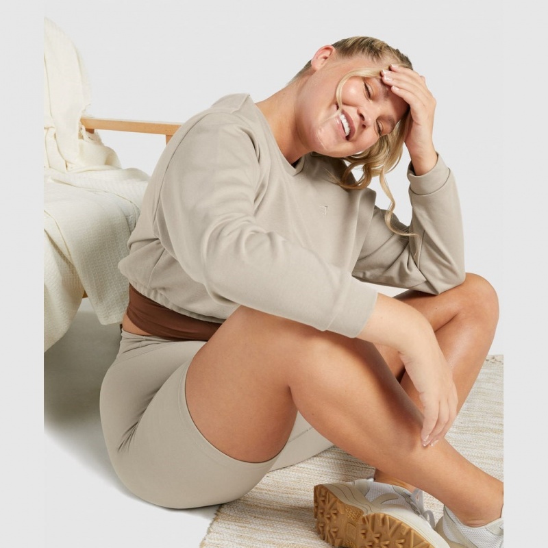 Short Gymshark Whitney Cycling Mink | 26YXDBMRU