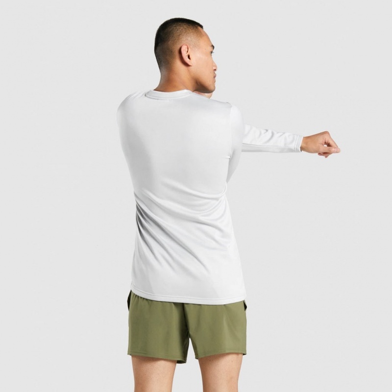 Sudadera Gymshark Arrival Crew Gris Claro | 27EHCGOFP