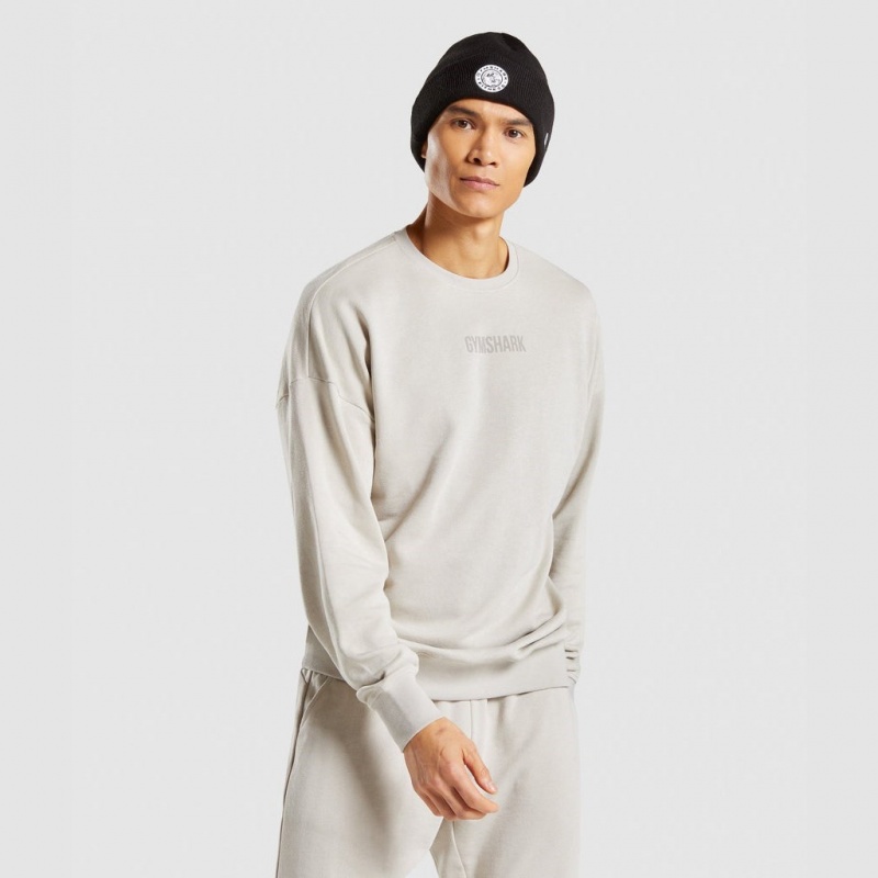 Sudadera Gymshark Restore Gris | 39HWSLVIT