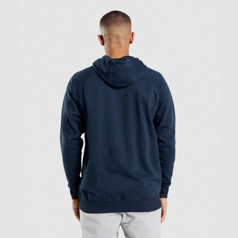 Sudadera con Capucha Gymshark Apollo Azul Marino | 79ECPIQFL