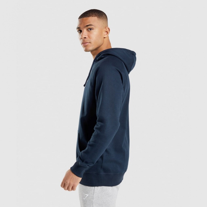 Sudadera con Capucha Gymshark Apollo Azul Marino | 79ECPIQFL