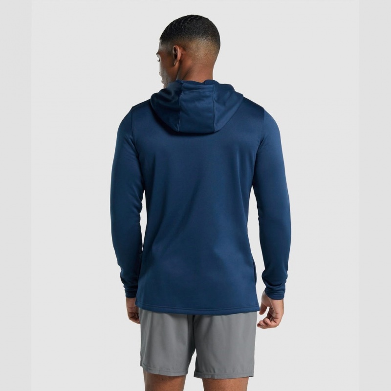 Sudadera con Capucha Gymshark Arrival Azul Marino | 83IANXWJD