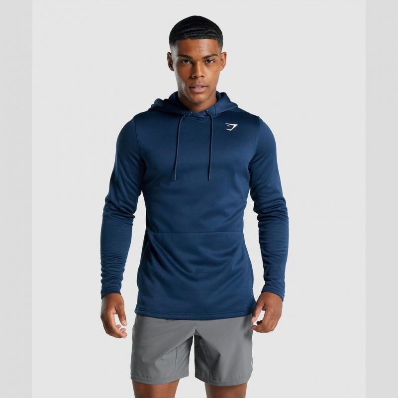 Sudadera con Capucha Gymshark Arrival Azul Marino | 83IANXWJD