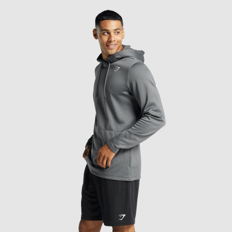 Sudadera con Capucha Gymshark Arrival Charcoal | 17FTSZLJI