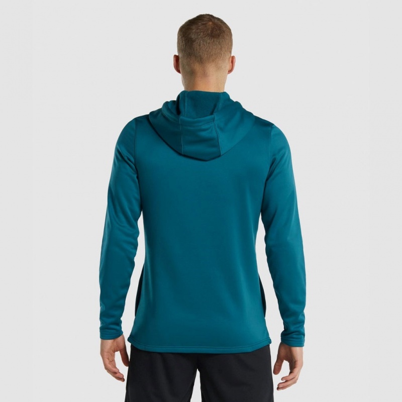 Sudadera con Capucha Gymshark Arrival Teal | 15TLGFRAI