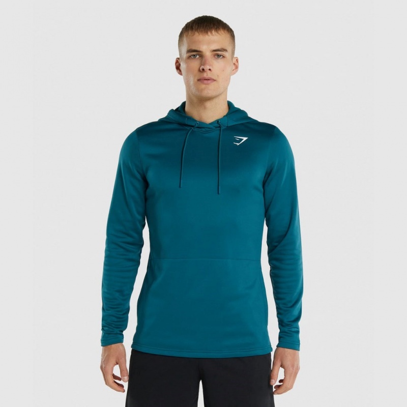 Sudadera con Capucha Gymshark Arrival Teal | 15TLGFRAI