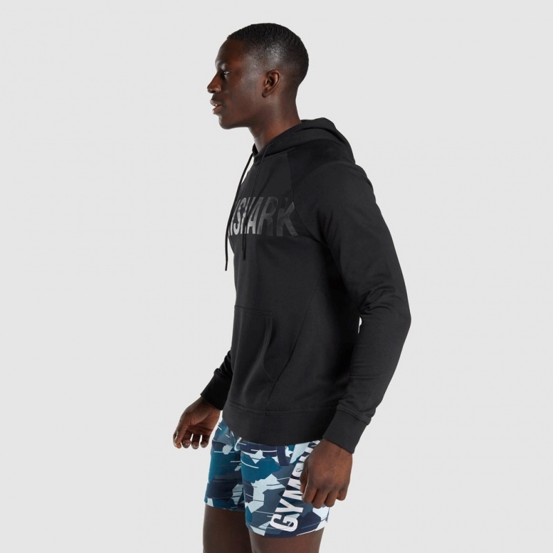 Sudadera con Capucha Gymshark Bold Negras Negras | 64THGWVEX