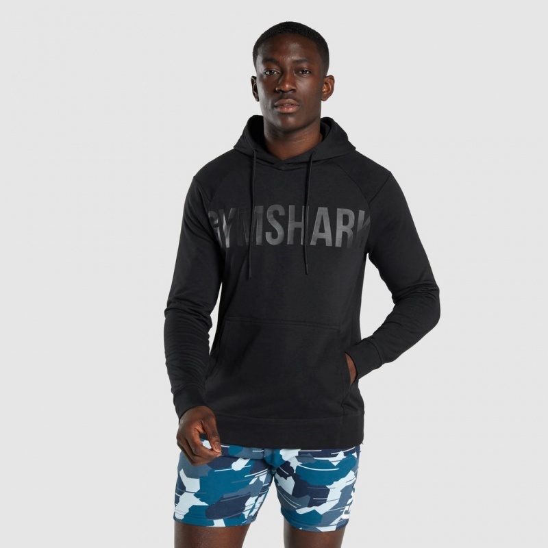 Sudadera con Capucha Gymshark Bold Negras Negras | 64THGWVEX