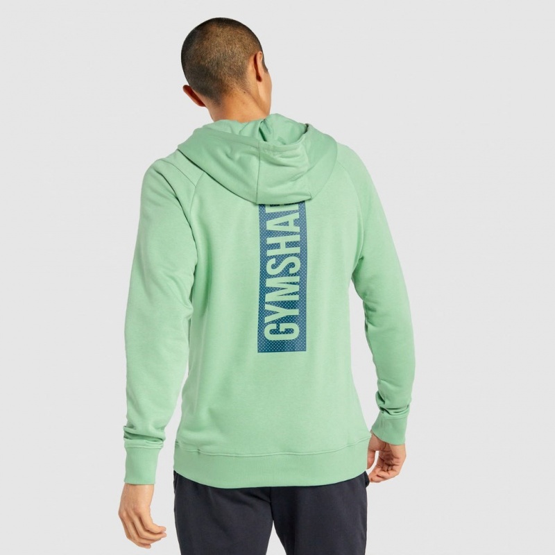 Sudadera con Capucha Gymshark Bold Verde | 30MHXVFGL