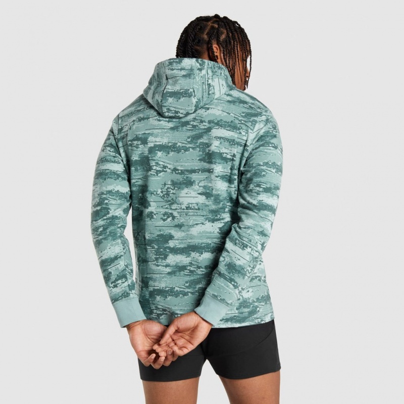 Sudadera con Capucha Gymshark Chalk Verde Claro | 28SGBAYFD