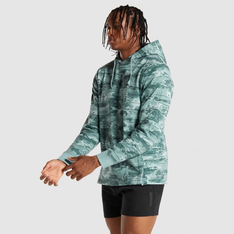 Sudadera con Capucha Gymshark Chalk Verde Claro | 28SGBAYFD