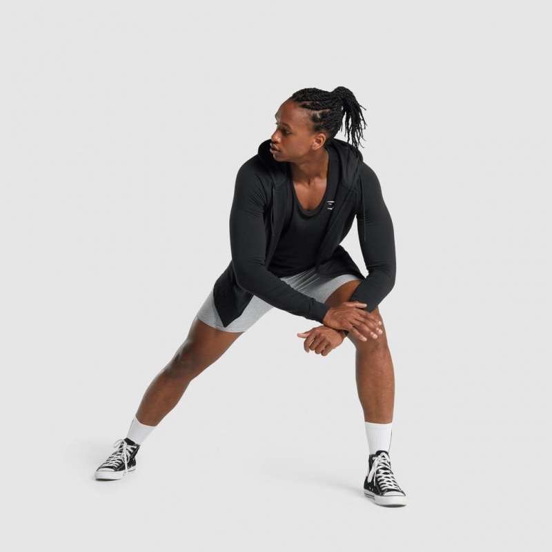 Sudadera con Capucha Gymshark Critical 2.0 Zip Up Negras | 31WHUQPKB