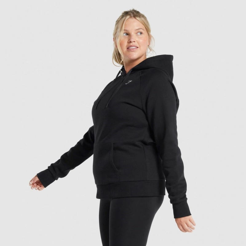 Sudadera con Capucha Gymshark Entrenamiento Negras | 09QLIOYDV