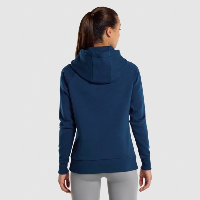 Sudadera con Capucha Gymshark Entrenamiento Azul Marino | 51EMRYDVA