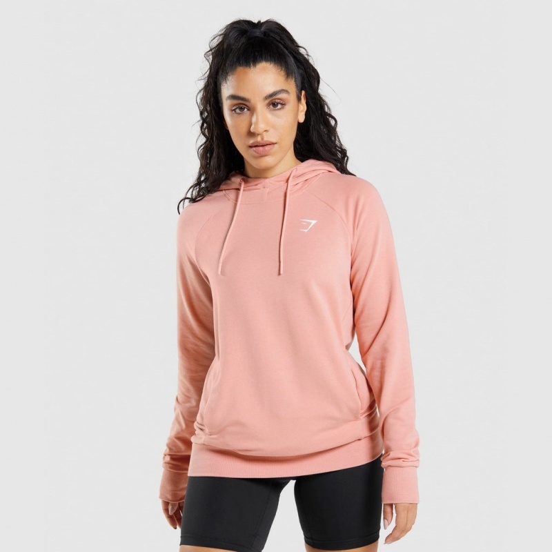 Sudadera con Capucha Gymshark Entrenamiento Rosas | 59HXREKDP