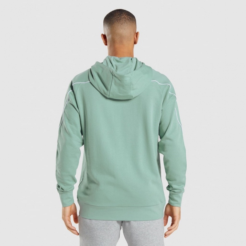 Sudadera con Capucha Gymshark Recess Azules Blancas | 79ERULQPC