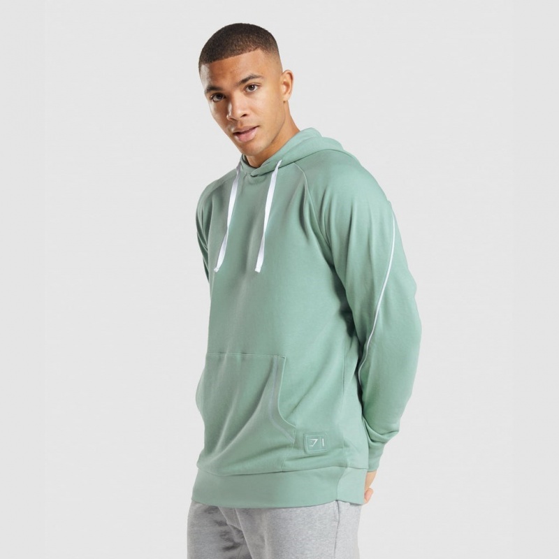 Sudadera con Capucha Gymshark Recess Azules Blancas | 79ERULQPC