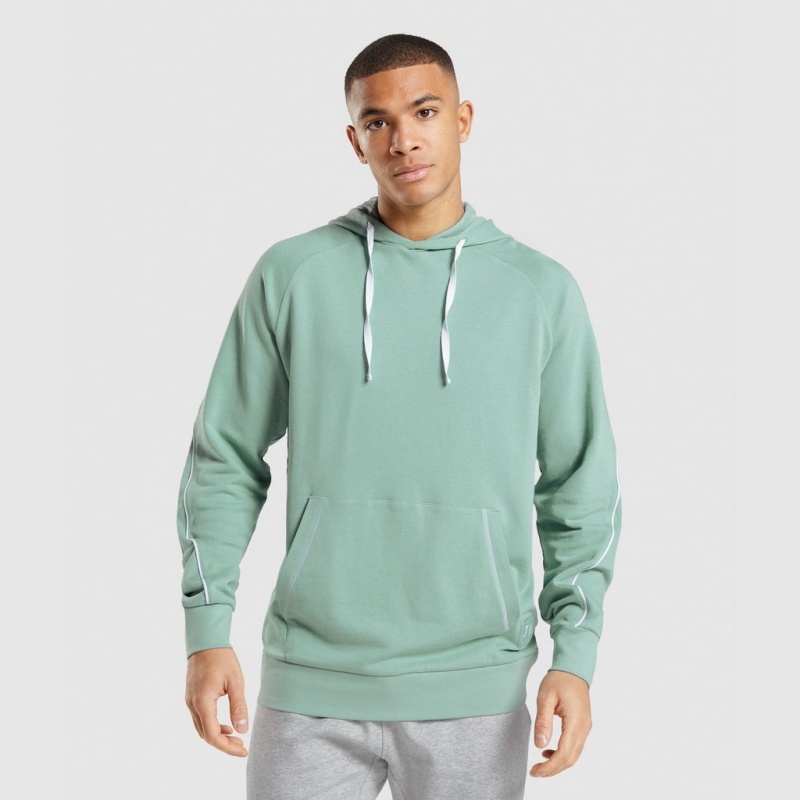 Sudadera con Capucha Gymshark Recess Azules Blancas | 79ERULQPC