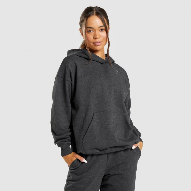 Sudadera con Capucha Gymshark Rest Day Sweats Negras | 21HJIWYUM