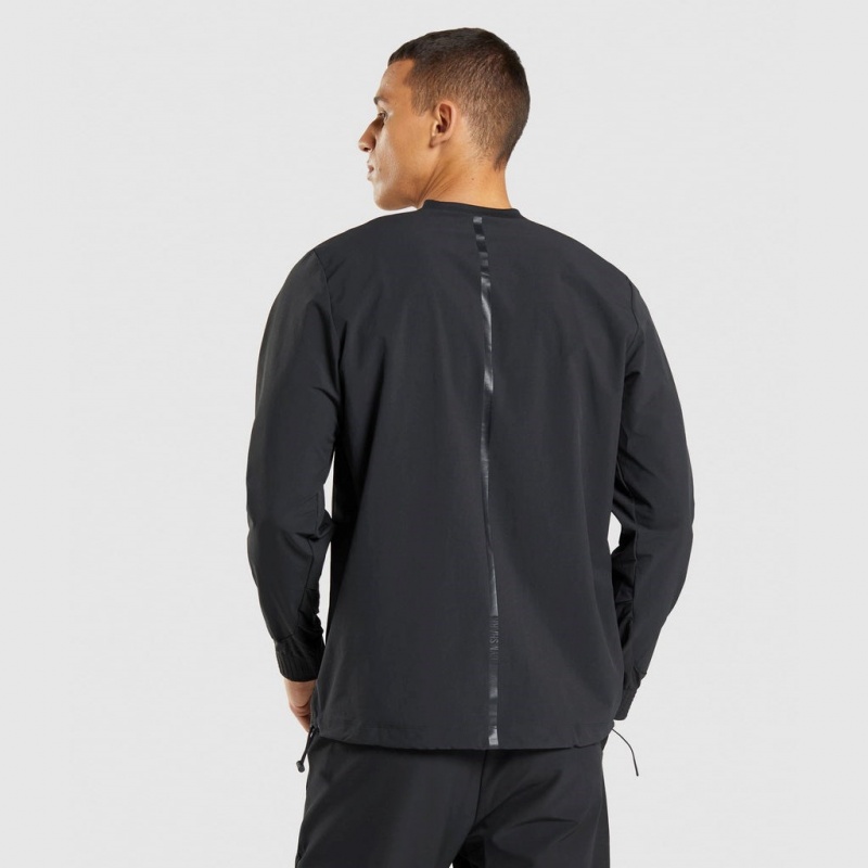 Sudadera con Capucha Gymshark Retake Crew Negras | 65MUEBWHZ