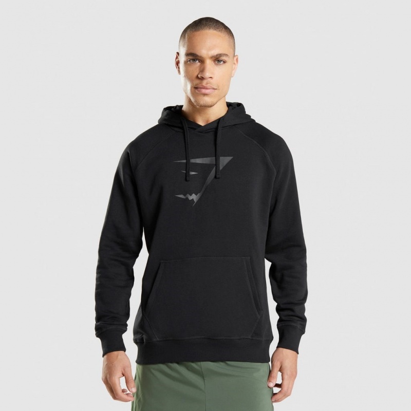 Sudadera con Capucha Gymshark Sharkhead Infill Negras | 07DZLUJCQ