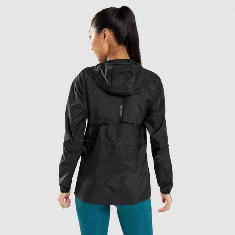 Sudadera con Capucha Gymshark Speed Windbreaker Negras | 84YVRWSXO