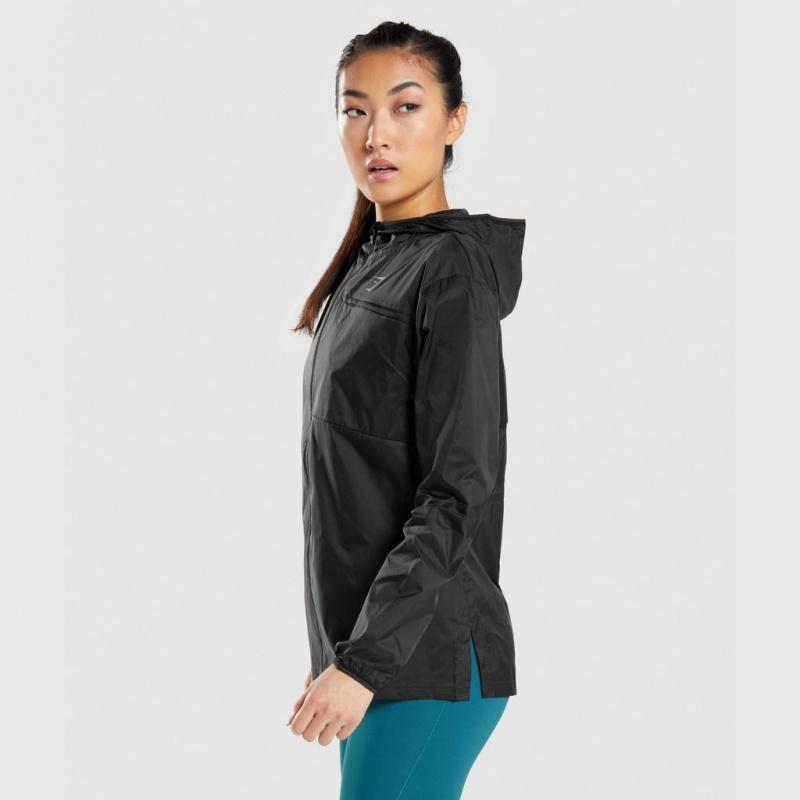 Sudadera con Capucha Gymshark Speed Windbreaker Negras | 84YVRWSXO