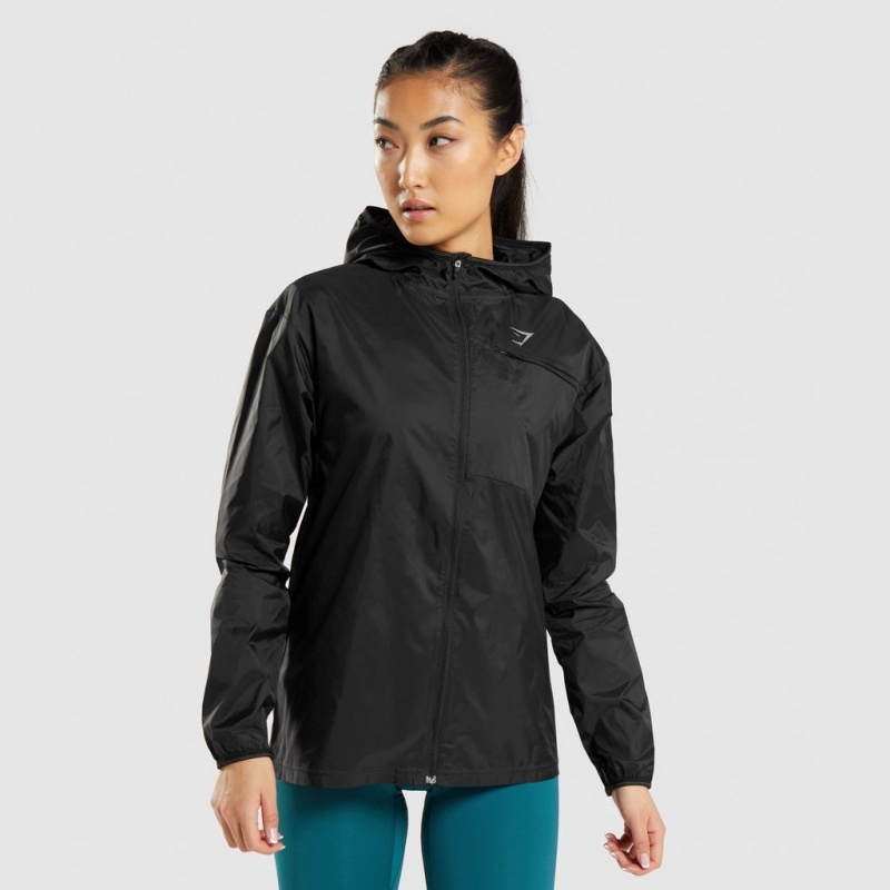 Sudadera con Capucha Gymshark Speed Windbreaker Negras | 84YVRWSXO