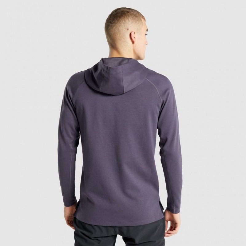 Sudadera con Capucha Gymshark Studio Moradas Oscuro | 47CDVWUZT