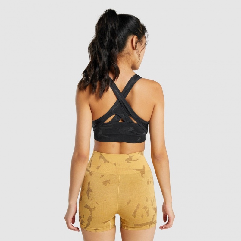 Sujetador Deportivo Gymshark Adapt Camo Seamless Savanna | 27GQXISWC