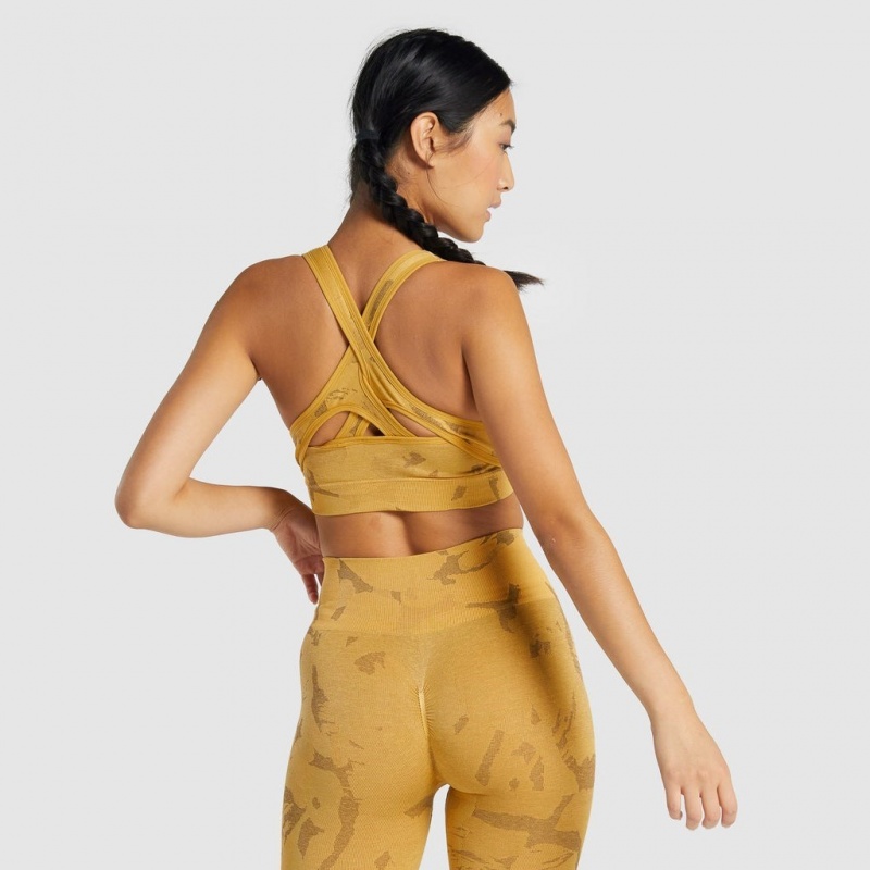 Sujetador Deportivo Gymshark Adapt Camo Seamless Savanna | 29TONLDSK
