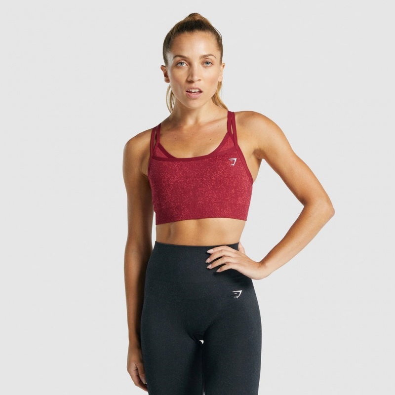 Sujetador Deportivo Gymshark Adapt Fleck Seamless Mineral | 09AXBZPKT