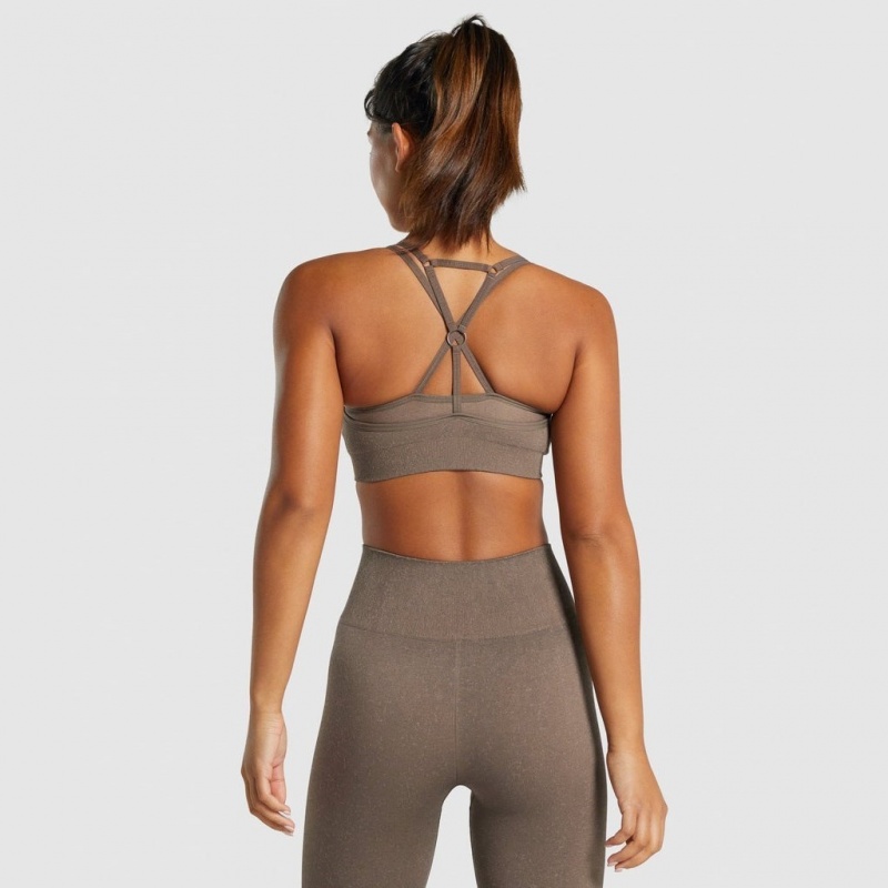 Sujetador Deportivo Gymshark Adapt Fleck Seamless Mineral | 43LQCPXBG