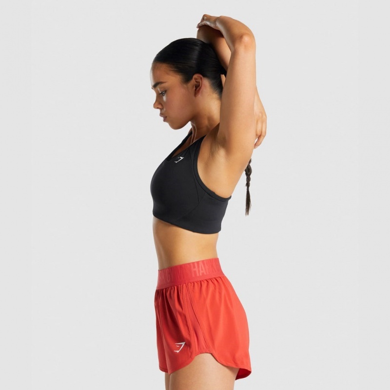 Sujetador Deportivo Gymshark Essential Racer Back Entrenamiento Negras | 72IOXVYFU