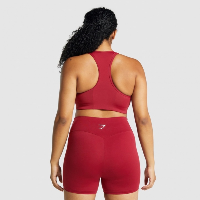 Sujetador Deportivo Gymshark Essential Racer Back Entrenamiento Burdeos | 95UGLNKOZ