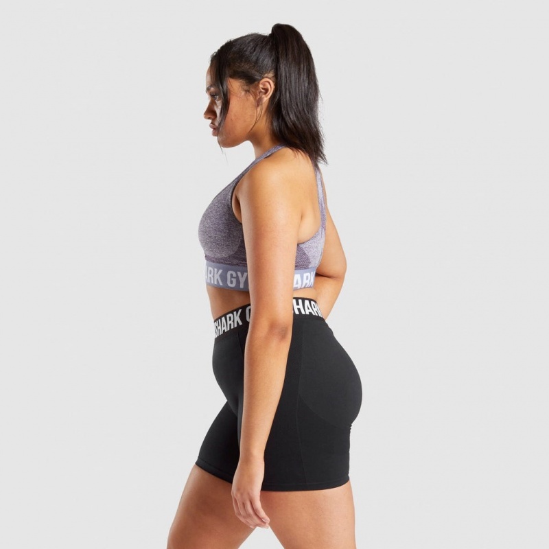 Sujetador Deportivo Gymshark Flex Moradas | 09OLXEMGR