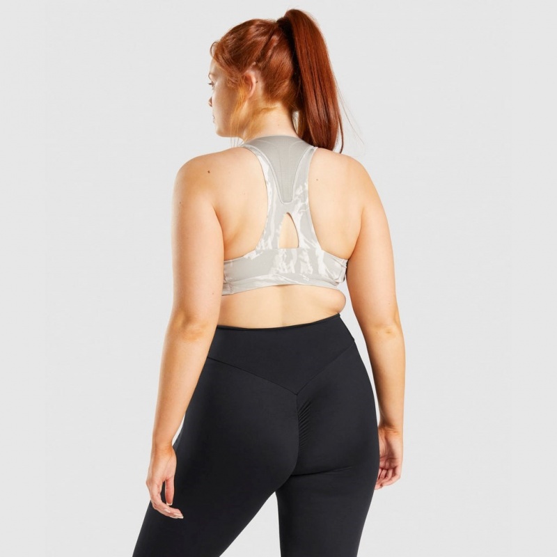 Sujetador Deportivo Gymshark GS Power Gris | 95KTYHPGA