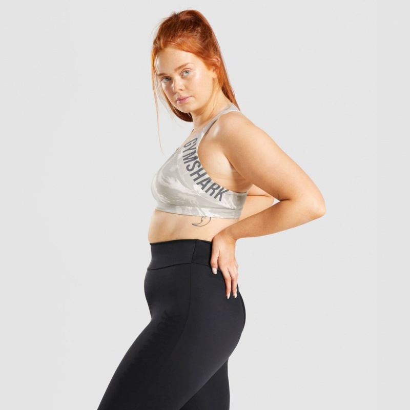Sujetador Deportivo Gymshark GS Power Gris | 95KTYHPGA