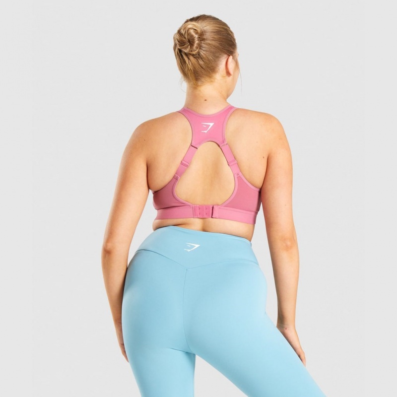 Sujetador Deportivo Gymshark Open Back Entrenamiento Rosas | 83NVYBFSQ